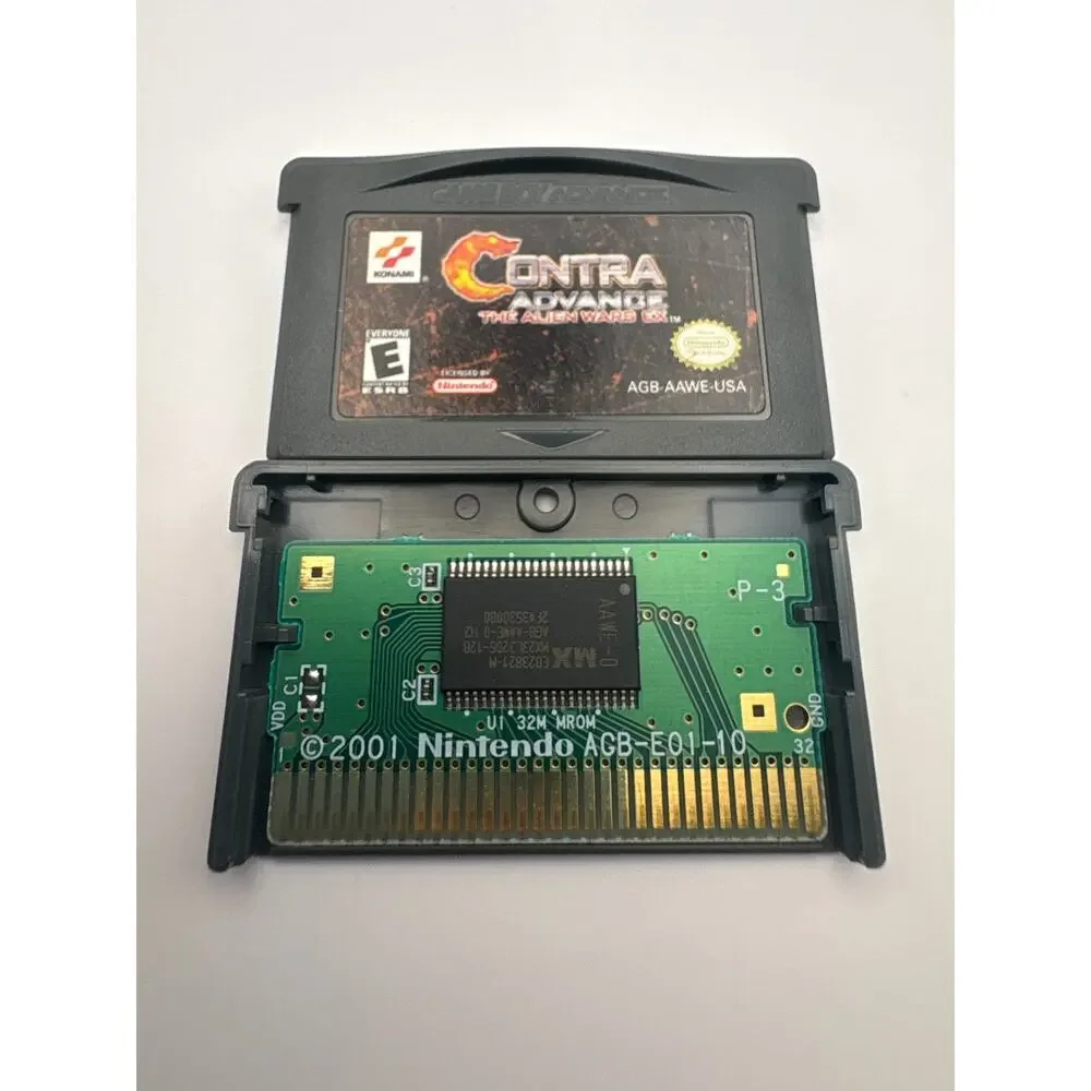 Contra Advance The Alien Wars EX (GameBoy Advance, 2002) Authentic Tested